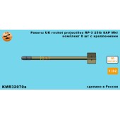 Ракеты UK rocket Projectiles RP-3 25lb SAP MkI 1/32