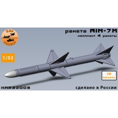 Ракета AIM-7m 1/32
