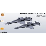 Ракета Р-23TP + АПУ-23М 1/72