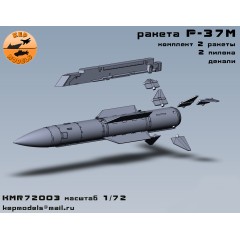 Ракета Р-37м + АКУ 620Э 1/72