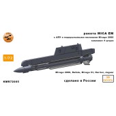 Ракета MICA ЕМ + ПУ 1/72
