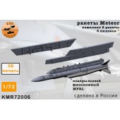 Ракета Meteor 2 + пилоны и АПУ для Rafale 1/72