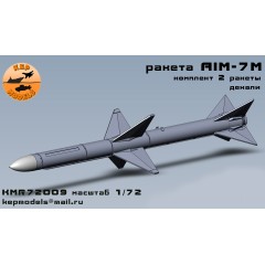 Ракета AIM-7m 1/72