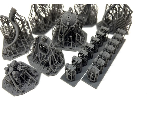 Двигатель Wright R-R-2600 cyclone 14 версия под Avenger TBF_TBM-1/3 ранний от Trumpeter 1/32-4