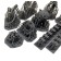 Двигатель Wright R-R-2600 cyclone 14 версия под Avenger TBF_TBM-1/3 ранний от Trumpeter 1/32