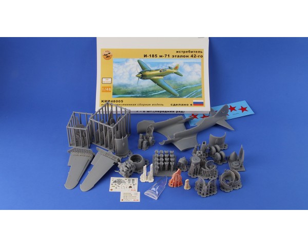 и-185 м-71 эталон 42-го 1/48 c 3д декалью-5