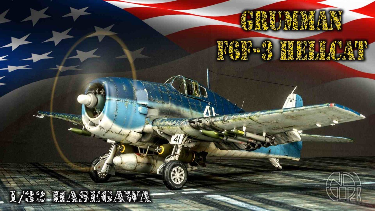 сборка F6F-3 HELLCAT 1/32 HASEGAWA
