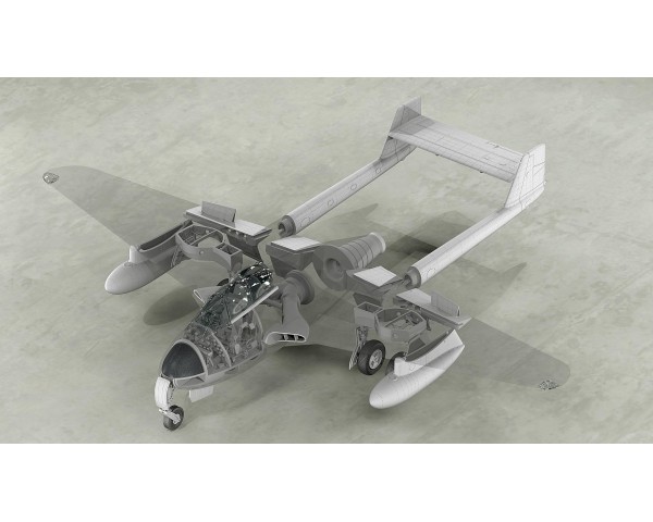 Конверсионный набор DH.100 Vampire F.3 в модификацию F.1 для набора Infinity Models - INF 3203 1/32-4