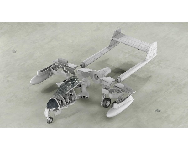 Конверсионный набор DH.100 Vampire F.3 в модификацию F.1 для набора Infinity Models - INF 3203 1/32-3