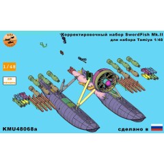 Корректировочный набор Swordfish MKII Tamiya (поплавковый) 1/48