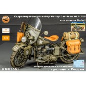 Корректировочный набор для мотоцикла Harley Davidson WLA 750 1/9 Italeri