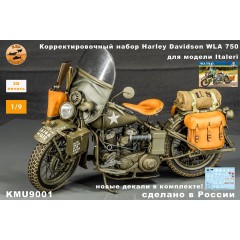 Корректировочный набор для мотоцикла Harley Davidson WLA 750 1/9 Italeri