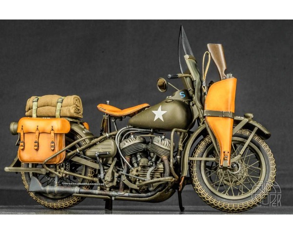 Корректировочный набор для мотоцикла Harley Davidson WLA 750 1/9 Italeri-3
